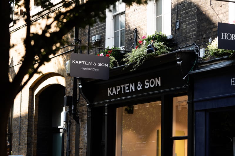 Kapten & Son Opens First UK Store in London’s Seven Dials